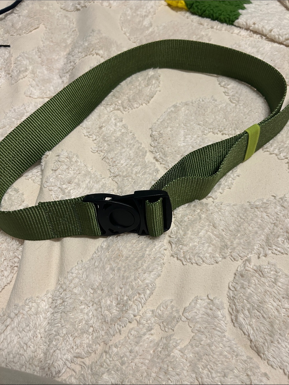 (42”) Men’s Olive Green Tactical Web Belt with Quick-Release Buckle
